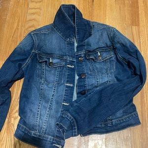 Like New Jessica Simpson Blue Denim Jacket Size Small Fitted